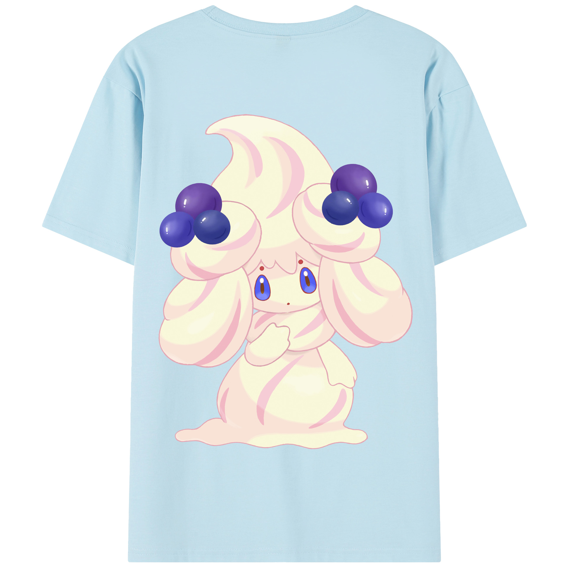 （画像用） ポケットモンスター Pokémon 綿100％半袖Tシャツ（背面プリント）